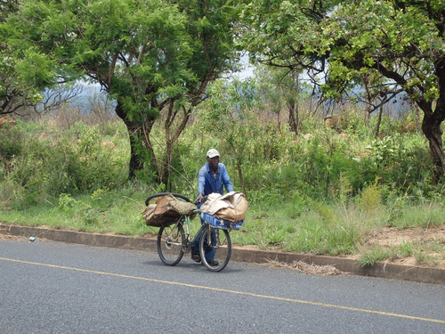 A fellow cycle tourer.